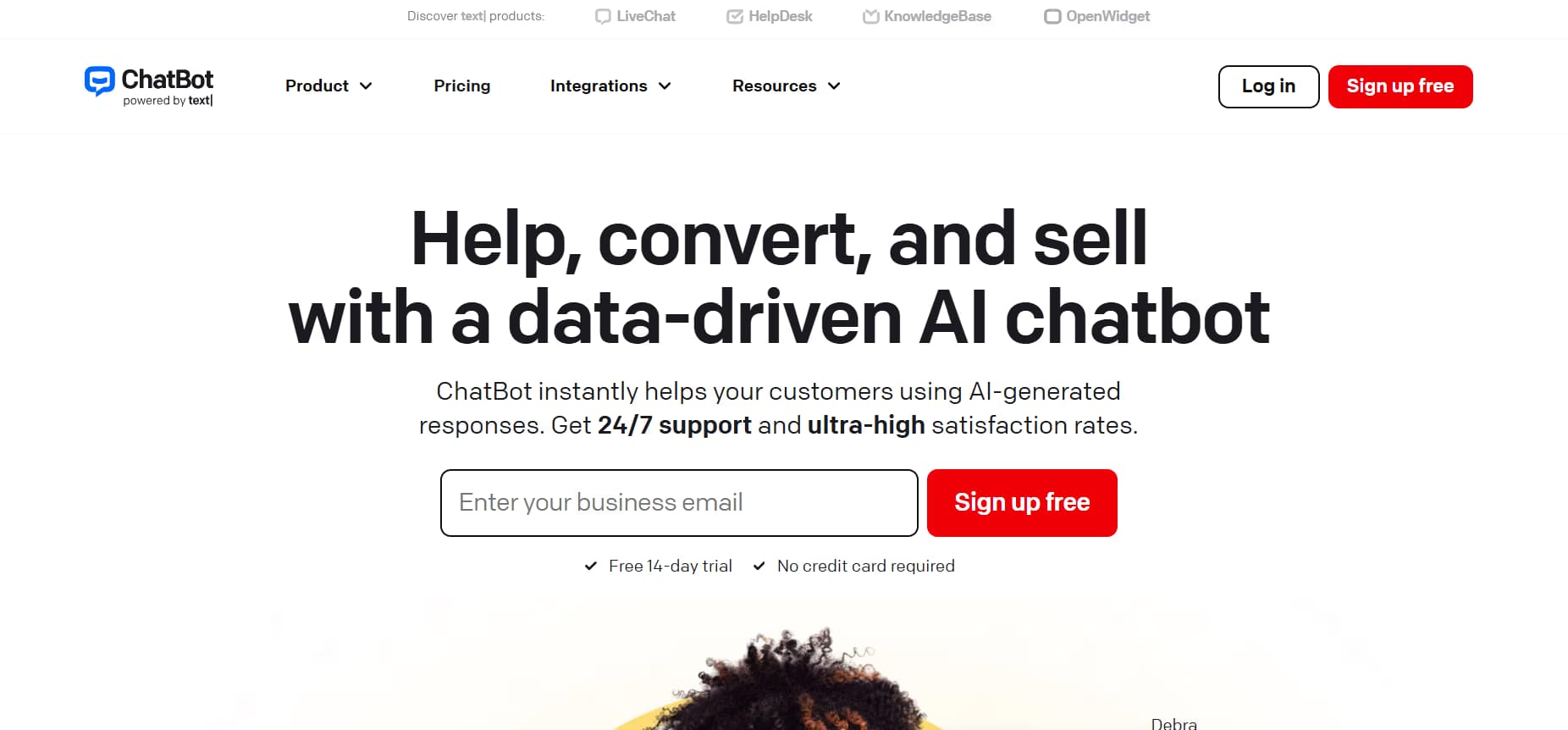 ChatBot Homepage